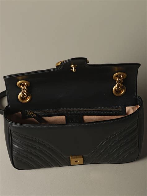 modelli borse gucci nere grandi|borse Gucci donna farfetch.